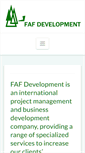 Mobile Screenshot of fafdevelopments.com